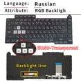 thumbnail image 1 of New US Russian Spanish For Asus ROG Strix G15 G513 G513Q G513QM G513QY G533 Keyboard US Backlit 2021 RU RGB Backligh, 1 of 5