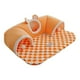 thumbnail image 1 of Cama túnel para gatos, escondite portátil con juguetes de pelota, centro de juego interactivo para gatos de interior, hámsteres, animales pequeños, al SG, 1 of 10