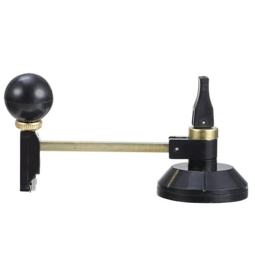1pc Round Glass Cutter Compasses for Circular Cutting with Suction Cup Tool