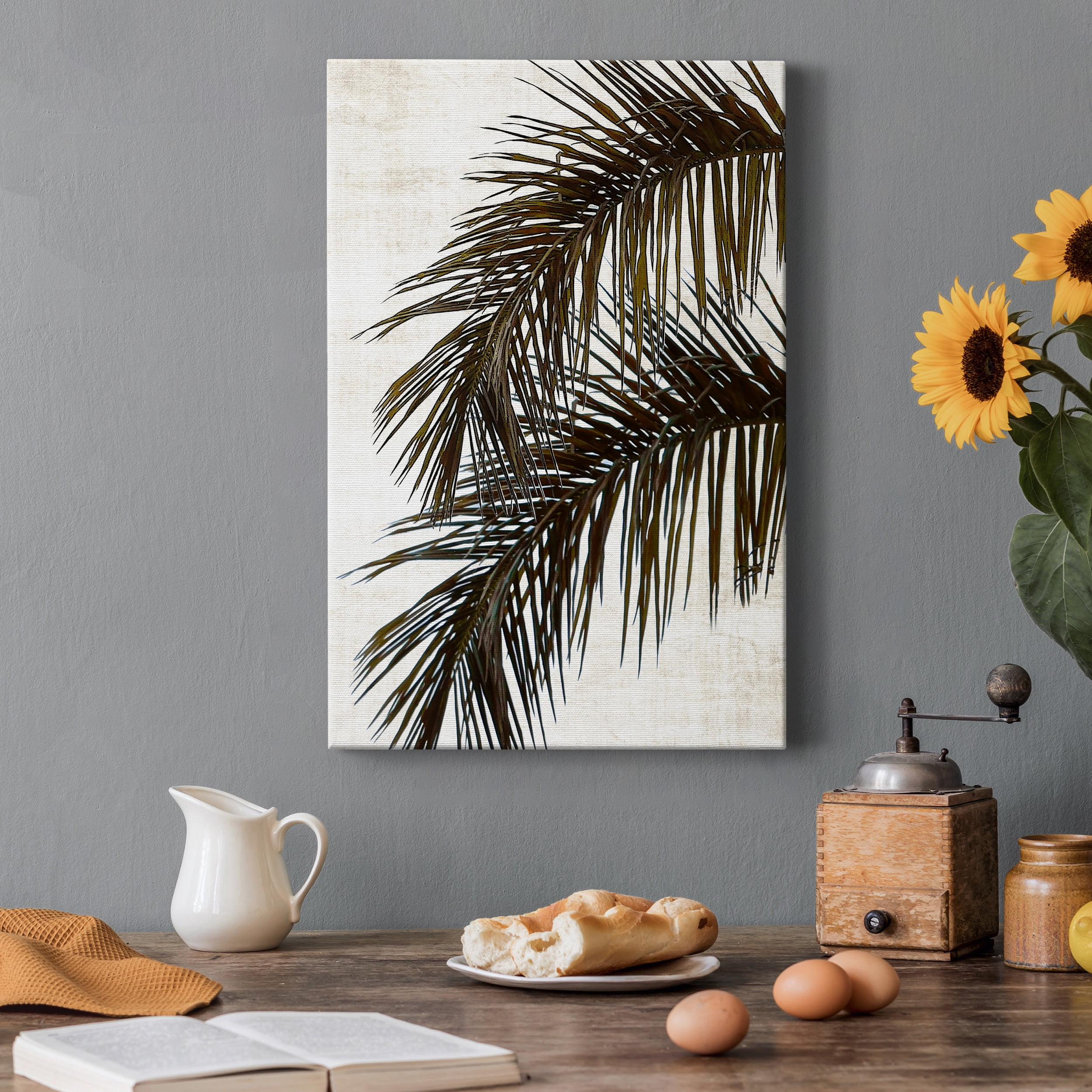 Palm II Premium Gallery Wrapped Canvas - Ready to Hang - 32 x 48