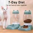 thumbnail image 4 of Automatic Cat Feeder Dispenser for Small Medium Dog Pets Puppy Kitten Big Capacity 2 2L, 4 of 7