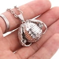 thumbnail image 4 of Multiple Photo Locket Necklaces Angel Wing Pendant Necklace Chain for Women and Girls (Silver), 4 of 7