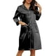 thumbnail image 4 of Camisón con bolsillo, camisón de mujer con cuello en V, vestido de pijama, camisón de mujer, resultados impresionantes, 4 of 6