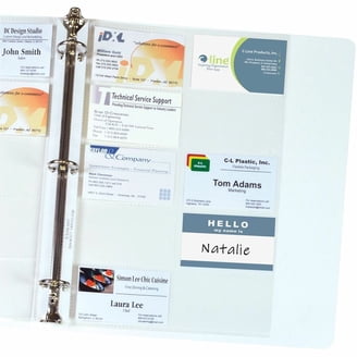 mini binder business card holder Binders  Ultimate Office 4 on each side MiniCard Holders | Small Business
