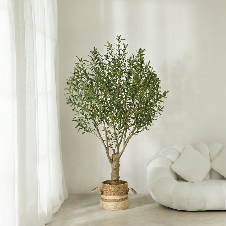 DR.Planzen 6ft Giant Artificial Olive Tree, UV Resistant photo 4