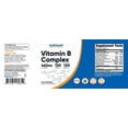 thumbnail image 5 of Nutricost Vitamin B Complex 460mg, 120 Capsules - with Vitamin C - Energy Complex Supplement, 5 of 6