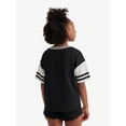 thumbnail image 2 of Justice Girls Colorblock Jersey Tee, Sizes XS - XLP, 2 of 6