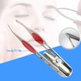 thumbnail image 1 of 2 Pieces Tweezers with LED Light Hair Removal Lighted Tweezers Makeup Tweezers, 1 of 2