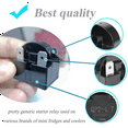 3X Part 3 Pin QP24.7/ QP24R7 4.7 Ohm Refrigerator PTC Start/ Relay