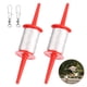 thumbnail image 5 of Wosthever Juego de cuerdas y rodillos para cometa de 150m, cable blanco para cometa, 27,5 kg, Cable para cometa con rodamiento, carrete para Ropa Deportiva, Zapatos Rojo, 5 of 6