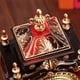 thumbnail image 3 of Naiovety Reloj de escritorio Retro de plástico, estilo único, cronometraje preciso, múltiples funciones, construcción duradera Decoración del hogar Blanco, 3 of 6