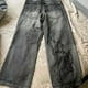 thumbnail image 5 of 2024 nuevos pantalones vaqueros holgados de cintura alta de color gris lavado retro de Jaded London para hombre, pantalones anchos góticos Harajuku Y2K, ropa de calle, 5 of 5