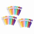 thumbnail image 1 of 72 Piezas Kazoos de Plástico 8 Colores Instrumento Musical , Buen CompañEro para Guitarra, Ukelele, Violín, Teclado de Piano, Gran Regalo para Música Amantes (72 Piezas), 1 of 8