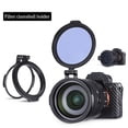 thumbnail image 3 of bedienty ND Lens Filter Quick Release Switch Bracket Adapter Multiple Specifications Lens Filter for DSLR Camera Photography 58mm, 3 of 6
