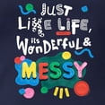 thumbnail image 3 of CafePress - Play Doh Wonderful And Messy Long Sleeve T Shirt - Womens Hooded Shirt, 3 of 3