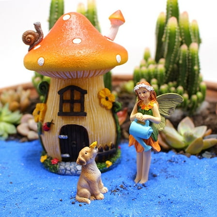 Wuweikeji Fairy Garden Fairy Houses Garden Fairies Ornaments Garden Fairy House Kit