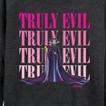 thumbnail image 3 of Disney Villains - Truly Evil Maleficent - Women's Lightweight French Terry Long Sleeve Shirt, 3 of 5