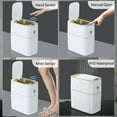 thumbnail image 5 of Joybos Motion Sensor Trash Can with Lid 3.5 Gallon - Hands-Free,Slim Waterproof Trash Bin for Bedroom,Bathroom,Office,Living Room, 5 of 9