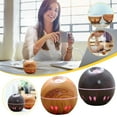 thumbnail image 1 of Yhsdtq,Gift Ready,Wood Grain Aroma Diffuser, Scent Diffuser, 300ml Capacity, Home Car Use, Natural Wood Design, For Relaxation, Aromatherapy Humidifier, Travel Friendly | Abs+Pp, Coffee, 1 of 8