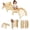 Yellow, variant on Panapinka Triangle Set, 7-in-1 Foldable Montessori Toddler Climbing Toys Indoor, Wooden Playground Jungle Gym for Kids, Pickler Climbing Set for Toddlers 18 Months-6 Years