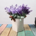 thumbnail image 4 of Shenmeida Bucket Flower Pot, Rustic Small Bucket Flower Pot with Handle, Round Metal Tin Bucket Vintage Planter Pot for Balconies Gardens, 4 of 7