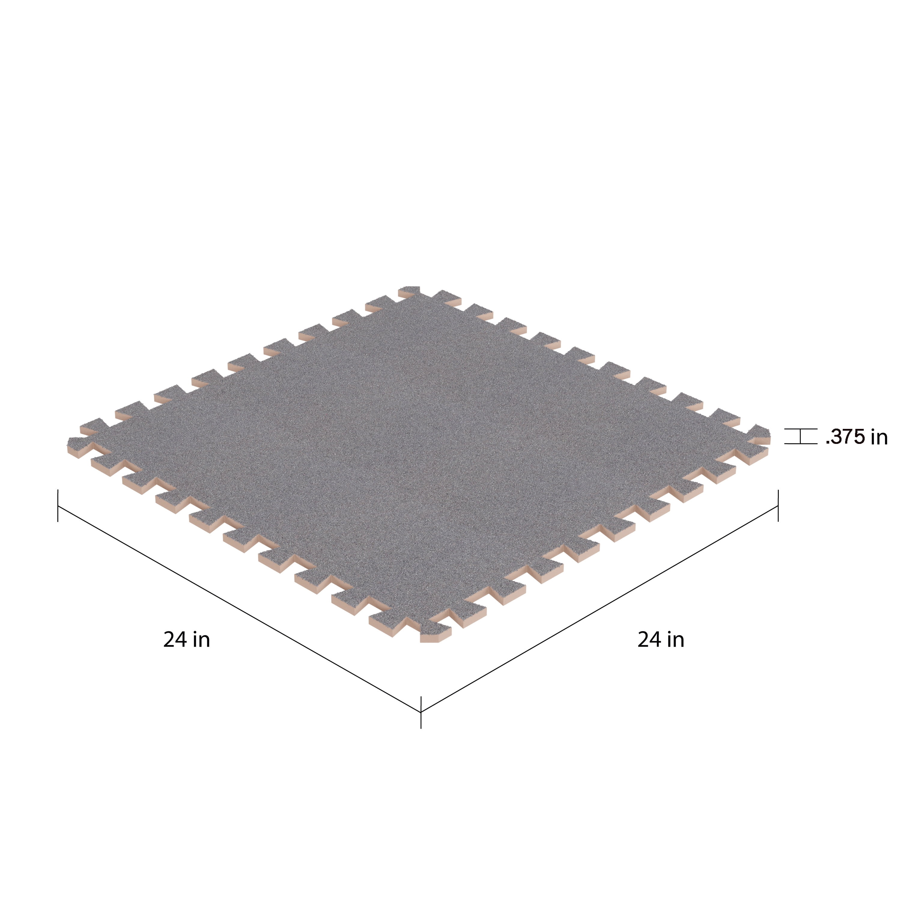 Stalwart 75-ST6094 Foam Mat Floor Tiles - Gray - 6 Piece Stalwart 75-ST6094 Foam Mat Floor Tiles - Gray - 6 Piece
