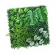 thumbnail image 3 of Panel de cobertura artificial de 19 "x 19", telón de fondo verde, telón de fondo de hierba, panel de pared de cobertura verde para escenario, jardín, Estilo D, 3 of 8