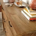 thumbnail image 6 of Bowery Hill Engineered Wood 6-Drawer Dresser in Sindoori Mango/Natural, 6 of 10