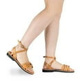 thumbnail image 2 of Asa - Leather Crossover Sandal - Womens Sandals, 2 of 5