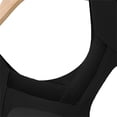 thumbnail image 4 of Black Women's Cami Crop Top Built in Bra Nylon,Spandex Summer Sleeveless Racerback Casual Basic Tops 2026 Women's Tank Tops 4XL, 4 of 9