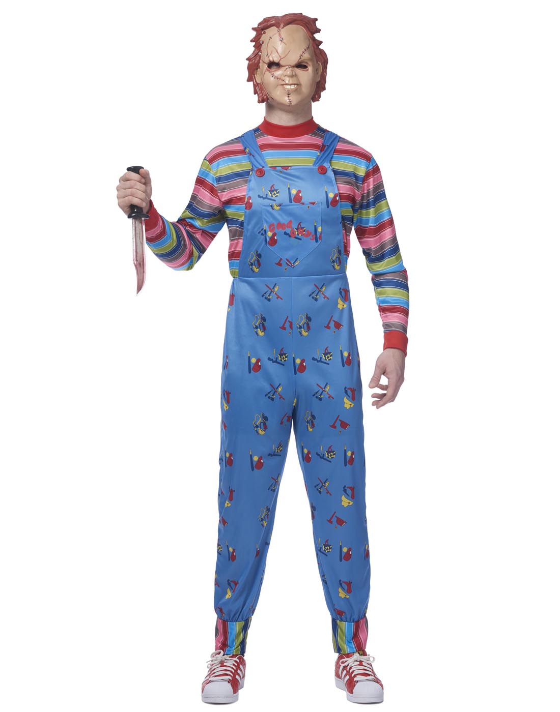 Chucky Licensed Men's Halloween Fancy-Dress Costume for Adult, Standard - image 2 of 2