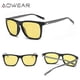 thumbnail image 4 of Aowear Hd Night Vision Glasses Adultaluminium Yellow Lens Sunglasses Adultpolarized Night Safe Driving Goggles Oculos Gafas De Sol, 4 of 5