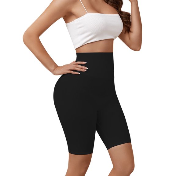Athlemo Women'sTummy Control Butt Lifter Shorts High Waisted Shapewear Thigh Slimmer