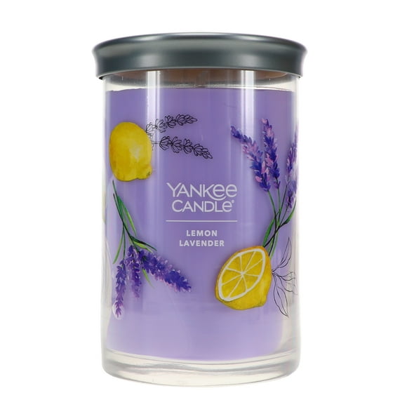 Yankee Candle Marque Grande Tumbler Citron Lavande 20 oz