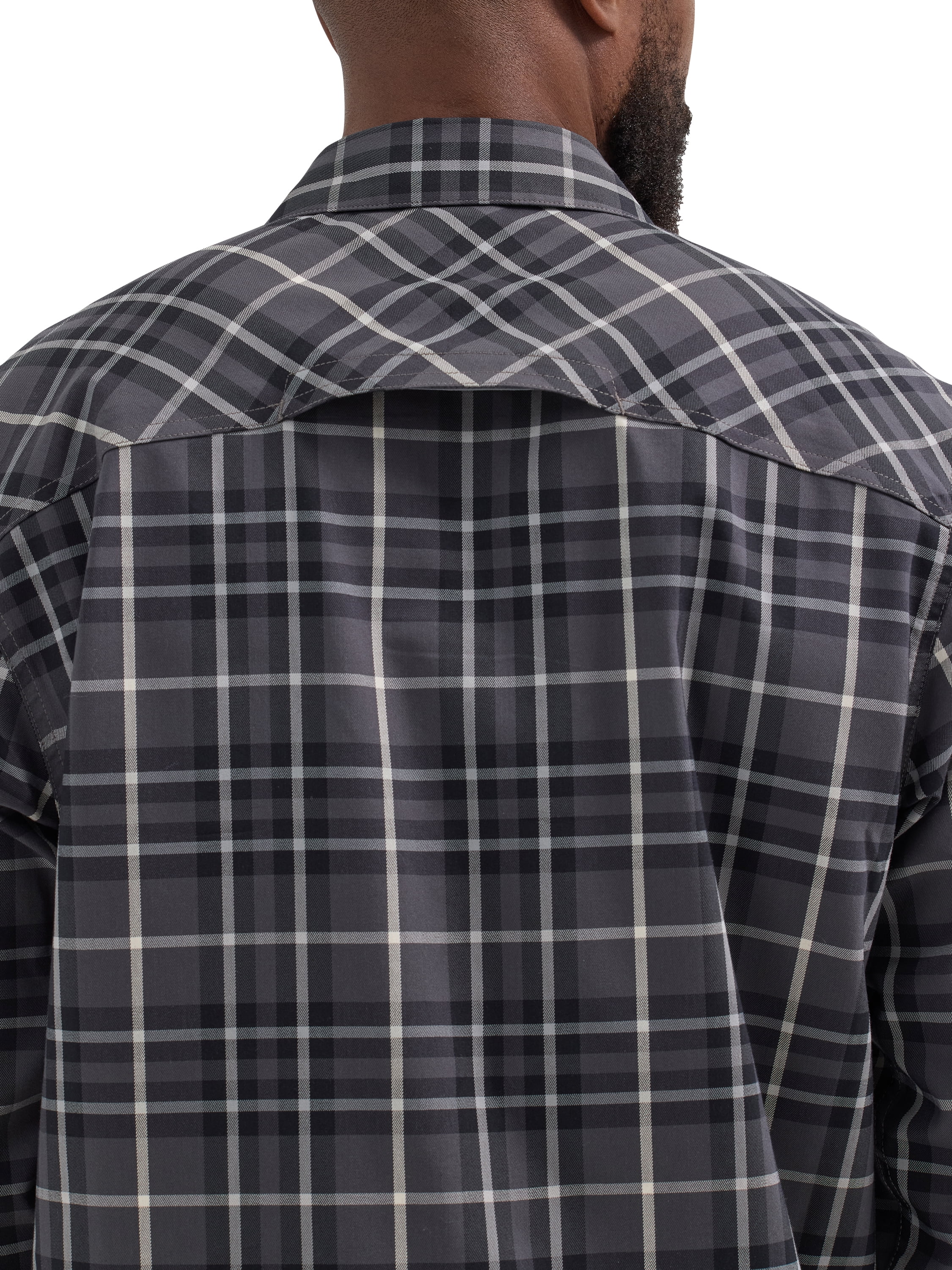 Wrangler® Men's Outdoor Long Sleeve Shirt with UPF 30+ Protection, Sizes S-5XL