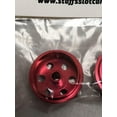 thumbnail image 3 of Staffs Aluminium Bullet Hole Wheels in Red 15.8x10mm STAFFS33, 3 of 6