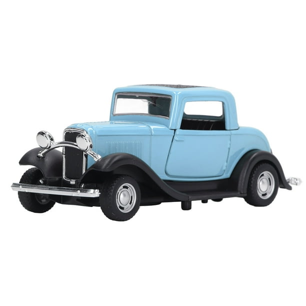Modelo De Coche Antiguo, Modelo De Coche En Miniatura 1:32, Puertas Abiertas, Simulación De retroceso De aleación Para Exhibición