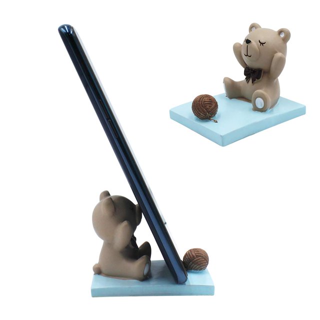 Soporte para teléfono móvil Amamcy Cute Bear para todos los teléfonos