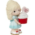 thumbnail image 2 of Precious Moments You Bake Me Happy Blonde Girl Valentine's Day Figurine, Count 1, 2 of 4