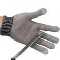 thumbnail image 3 of Level 9 Cut Resistant Gloves Safety Stainless Steel Metal Wire Mesh Metal Gloves, 3 of 9