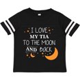 thumbnail image 3 of Inktastic I Love My Tia to the Moon and Back Boys or Girls Toddler T-Shirt, 3 of 5