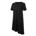 thumbnail image 4 of Sngxgn T-Shirt Crewneck Tee, Classic Fit T-Shirt for Women(Black,XL), 4 of 4