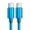 Blue, variant on Nylon Braided 60W Type C Wire For iphone 15 16 17 pro max 1m 2m 3m USB C To Type C Fast Charge Cable for Samsung Xiaomi Huawei