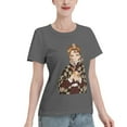thumbnail image 2 of T-Shirt Basique à Manches Courtes pour Femmes Demon Slayer Blade Tanjiro, 2 of 6