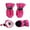 rosered, variant on Dosaele Dog Shoes for Winter  Dog Boots & Paw Protectors  Fleece Warm Snow Booties for Puppy with Strip Anti-Slip Rubber Sole for Small Medium and Large Dogs