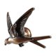 thumbnail image 3 of Cabinet Knobs Zinc Alloy Dresser Knobs Handle For Closet Wardrobe Wooden Box Brown Banmo, 3 of 4