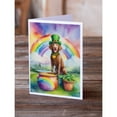thumbnail image 2 of Chesapeake Bay Retriever St Patrick's Day Greeting Cards Pack of 8 7 in x 5 in, 2 of 3