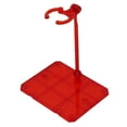 thumbnail image 3 of Model Display Action Figures Stand Support Transparent Red, 3 of 6