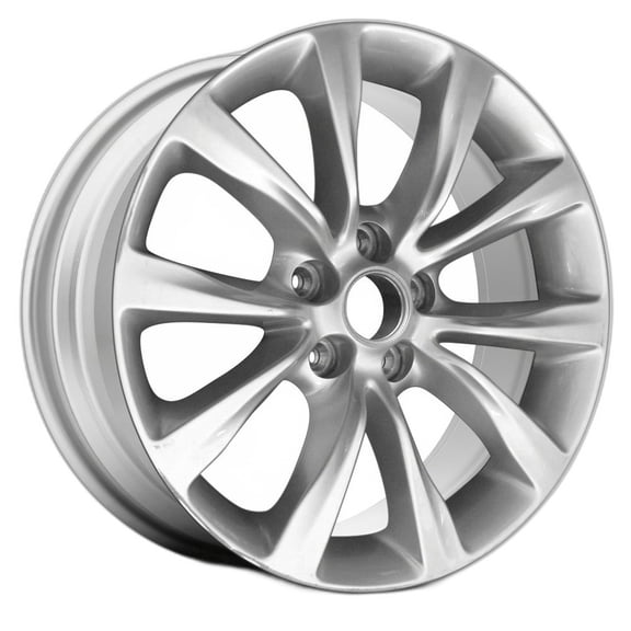 2015-2017 Chrysler 200 Sedan 17" Silver OEM Factory Wheel Rim 1WM44XZAAB