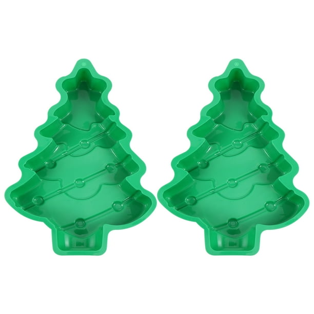 Molde de pastel de silicona de 2 piezas de dibujos animados molde para hornear pasteles al vapor para hornear en casa